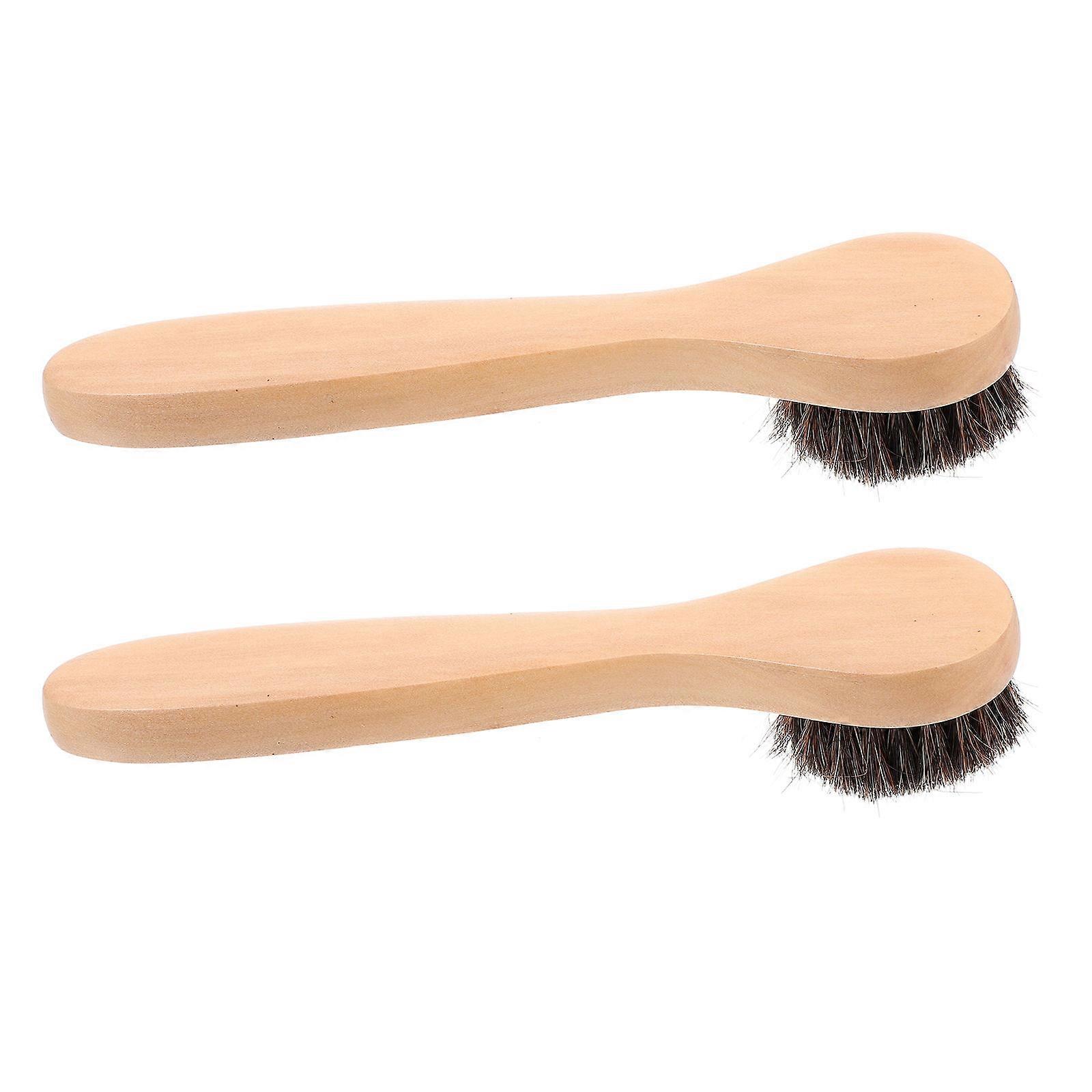Facial Cleansing Brush Long Face Brush for Effective Cleaning 2Pcs