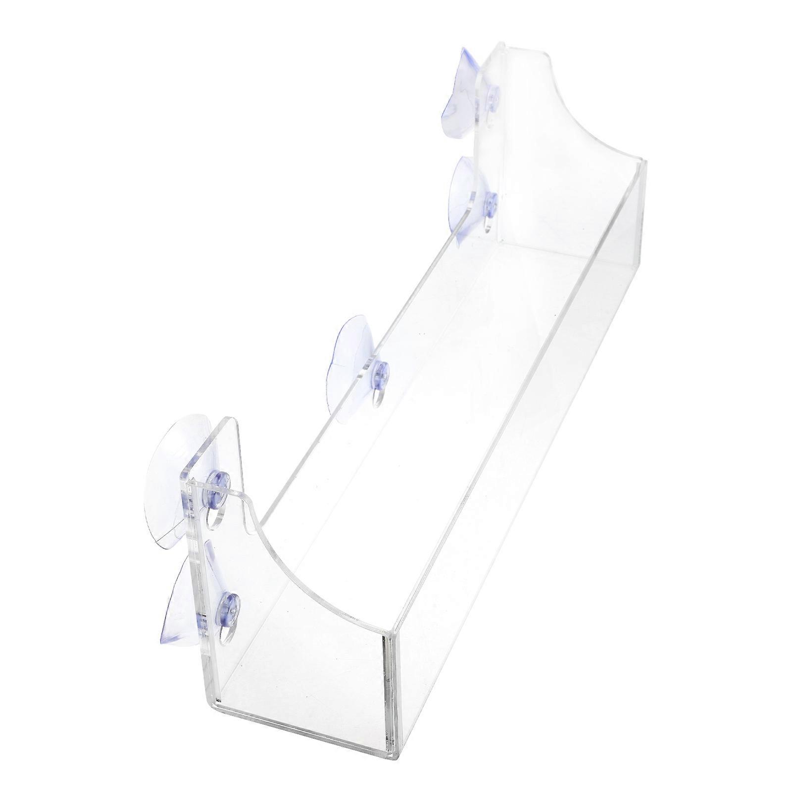 3Pcs Suction Cup Cup Rack for Refrigerator Beverage Organization Acrylic