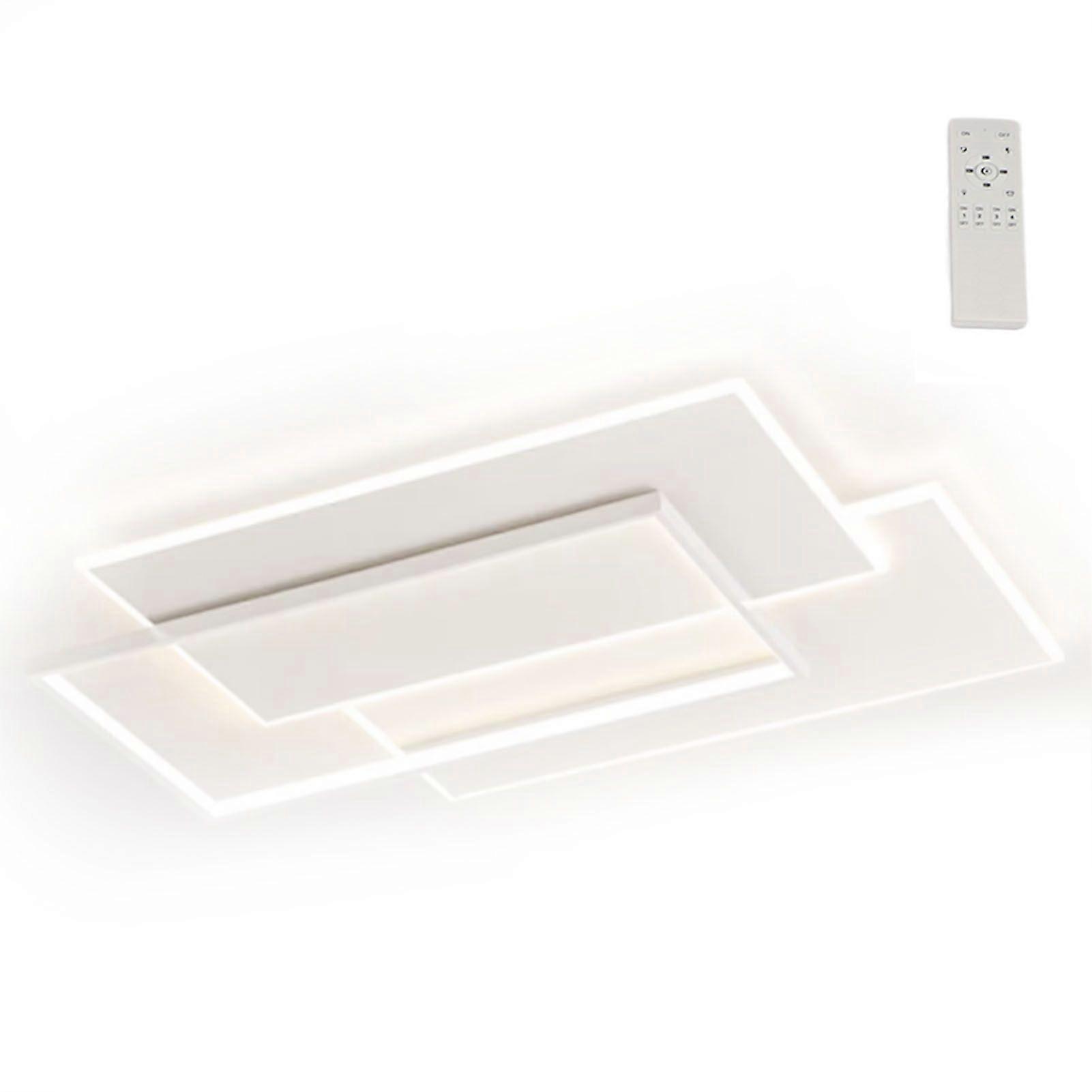 Ceiling Light 110V Steplessly Dimmable LED Ceiling Light Fixture with Remote Control for Bedroom Hall