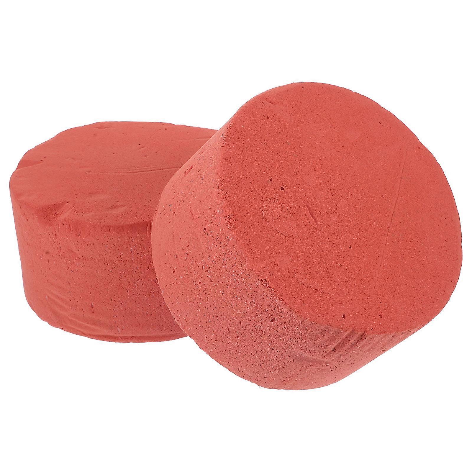 Flower Arranging Accessories 2Pack Round Florist Block Designed For Flower Baskets And DIY Arrangement Purposes In