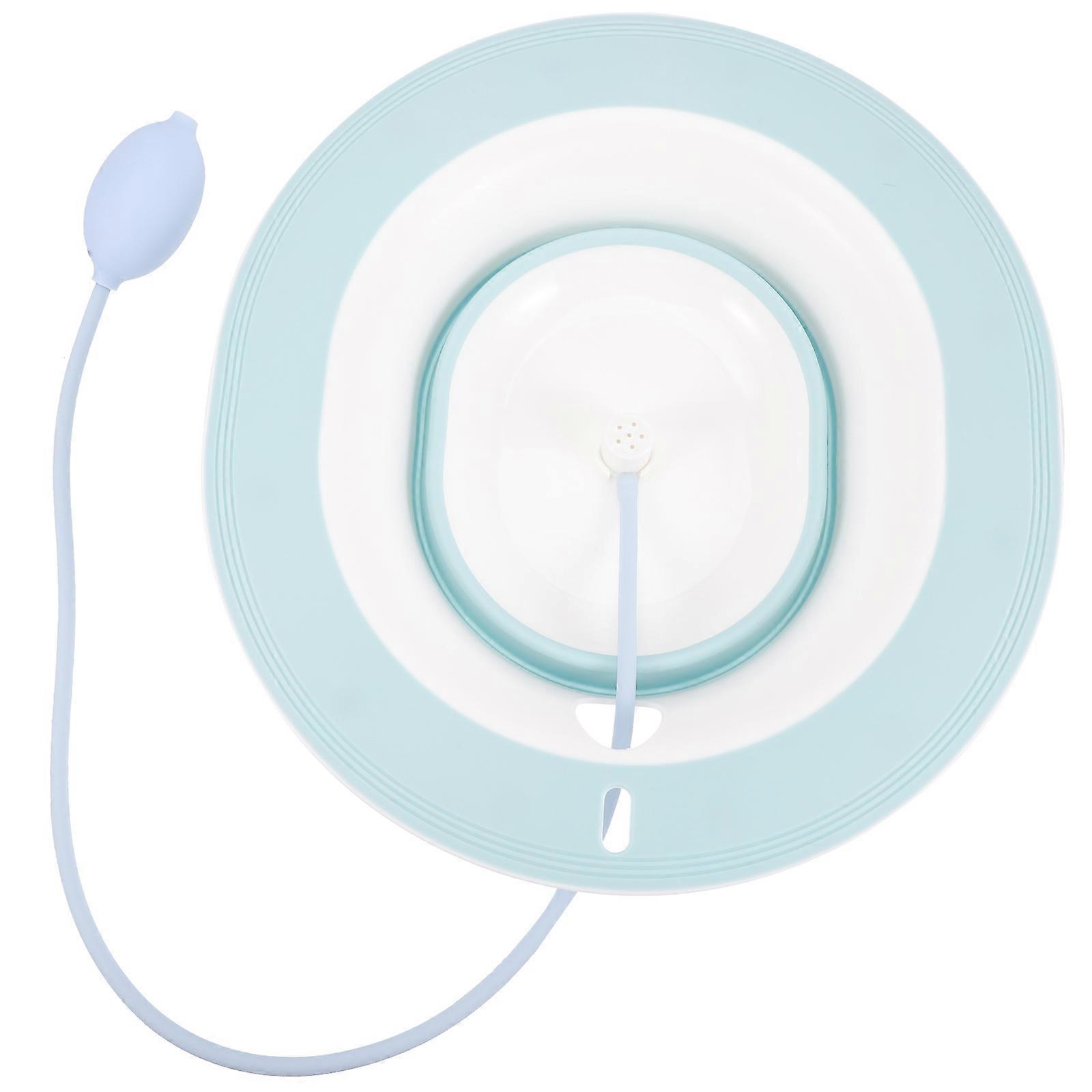Home Use Postpartum Care Basin Plastic Sitz Bath Basin for Toilet with Rinser