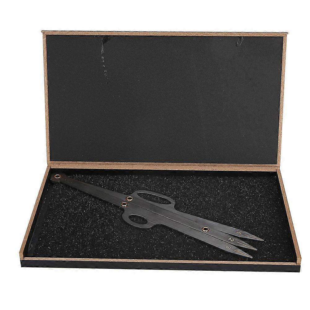 Eyebrow Stencil Template Eyebrow Guide Ruler Positioning Measure Tool Microblading RulerBlack