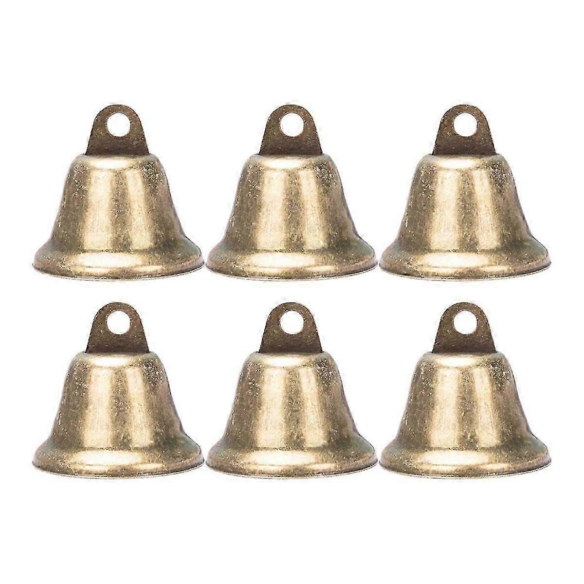 2025 New Bells Bell Jingle Crafts Brass Vintage Antique Gold Hanging Metal Bronze Doorbell Cow Mini Bulk Craft Rustic Copper