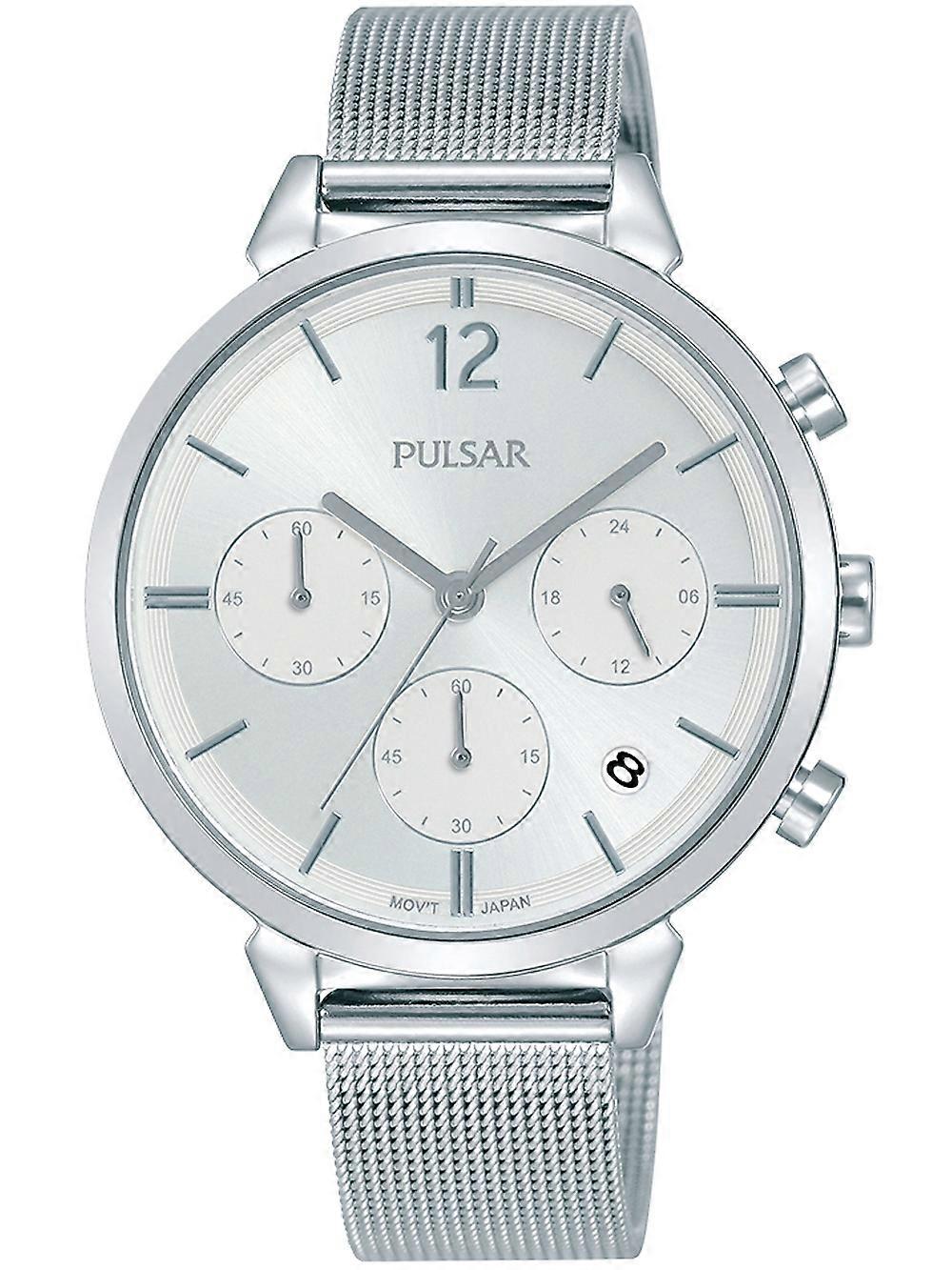 Pulsar PT3943X1 女士手表，石英，36 毫米，5ATM