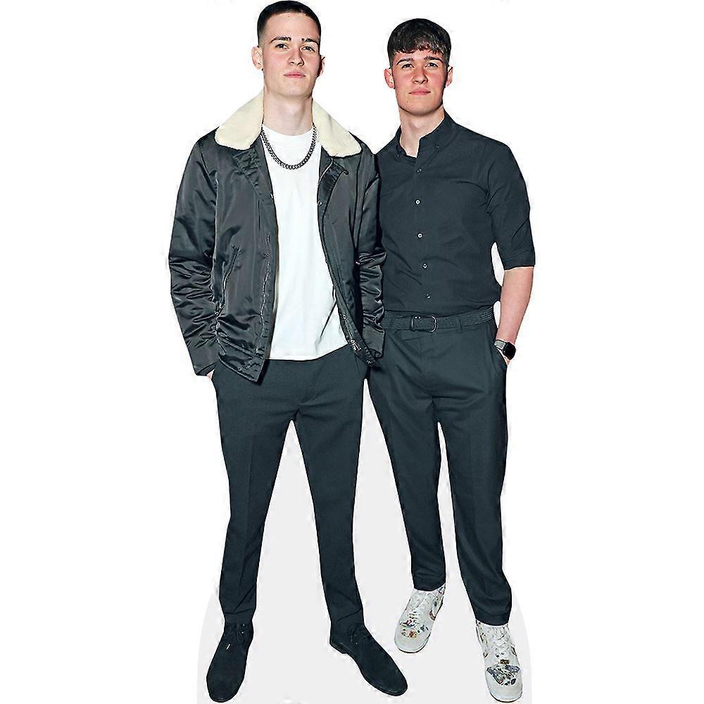 Max And Harvey Mills (Duo 6) Mini Celebrity Cutout