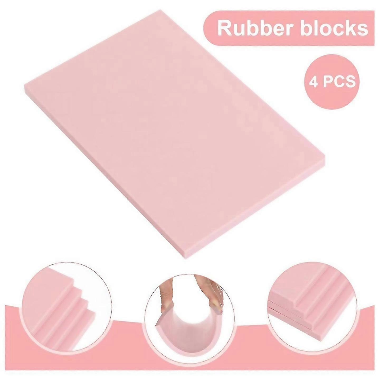 For Rubber Block Stamp Carving Kit 4 Pack With Cutting Tools