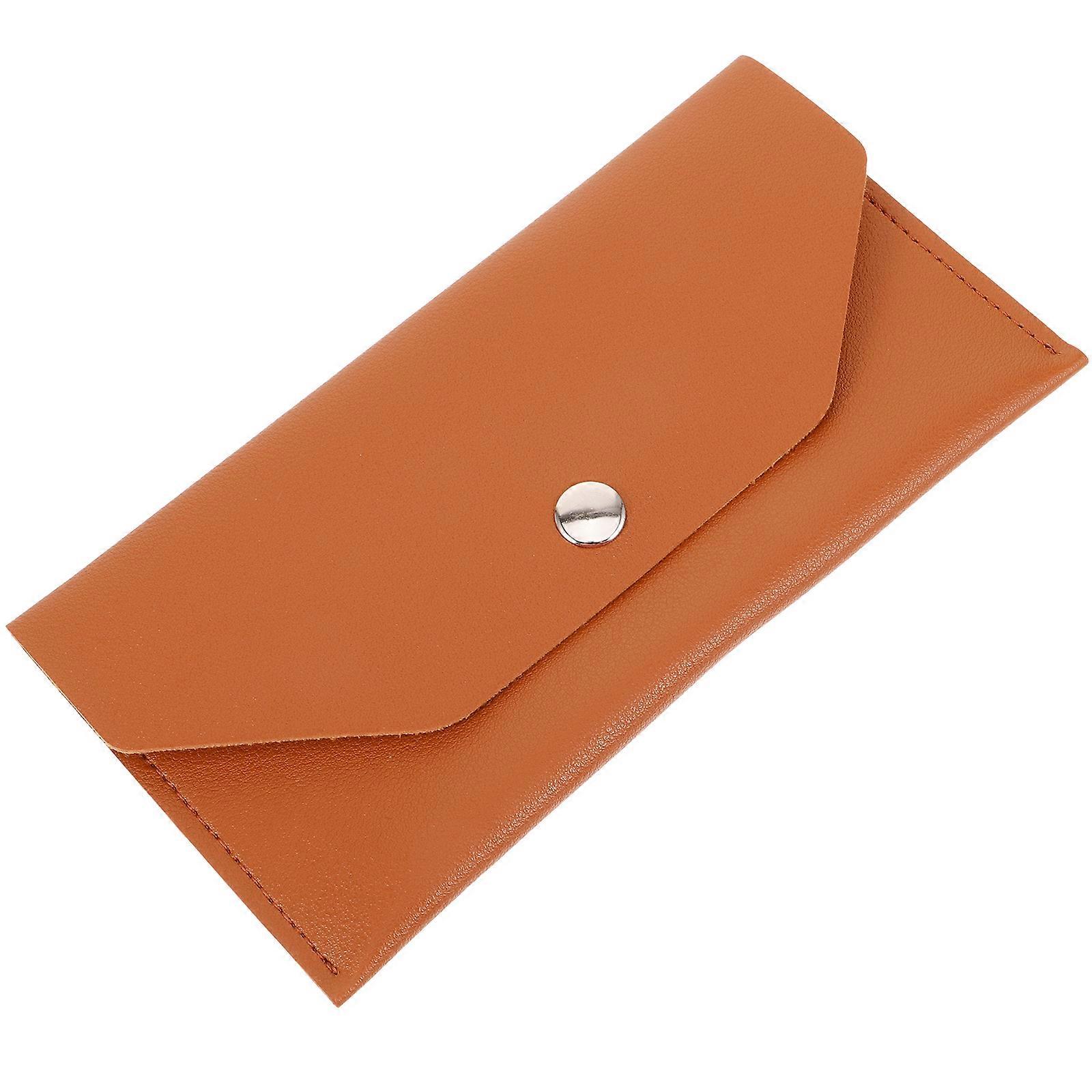 Cash Envelope Wallet Button Wallet for Storage Supply