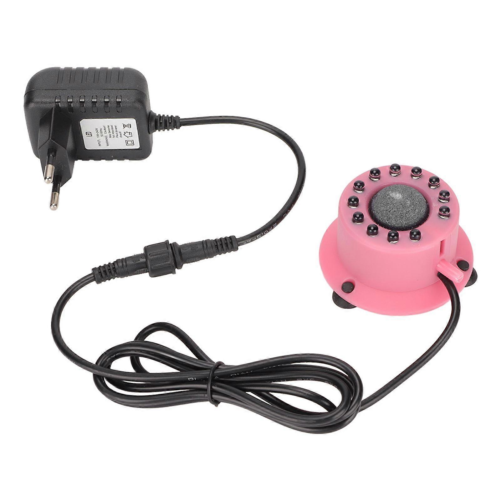 Fish Tank LED Bubble Light Multi Colored Waterproof High Brightness Round Fish Tank Bubbler for Aquarium and Fish Tank EU Plug 110~240V
