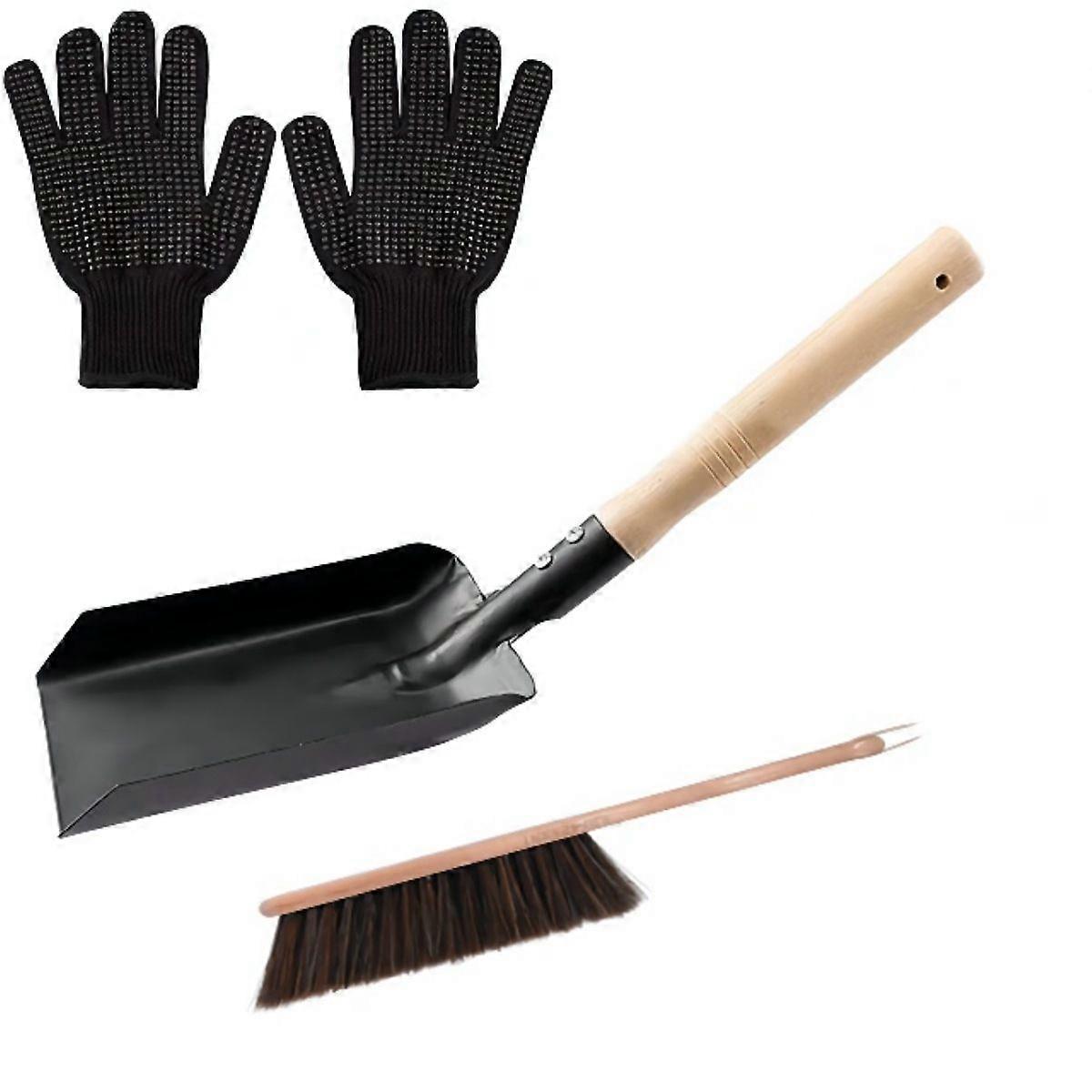 Chimney Tools - Brush Set Chimney Brushes Silicone Gloves Chimney Cleaning Set