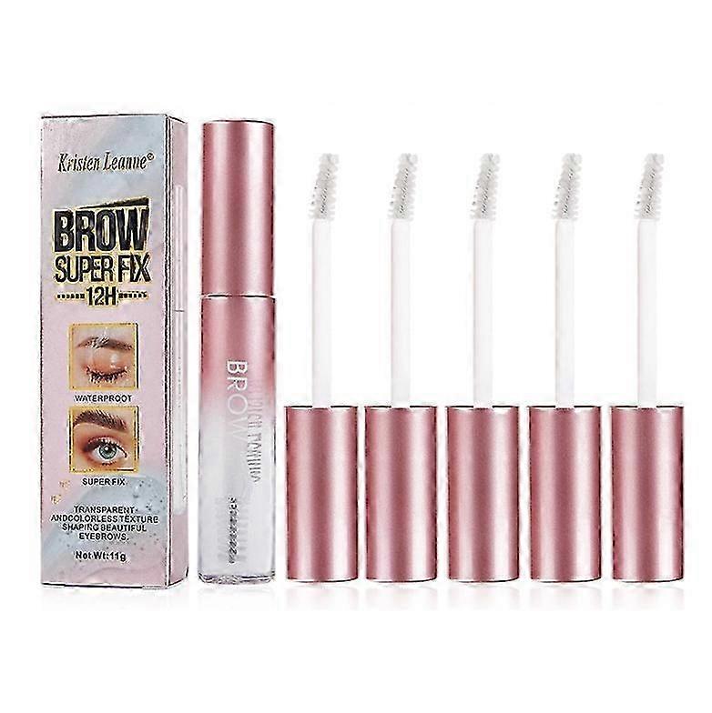 1-5pcs 11g Black Technology Formula Strong Eyebrow Setting Liquid Long-lasting Waterproof Eyebrow Raincoat 11g
