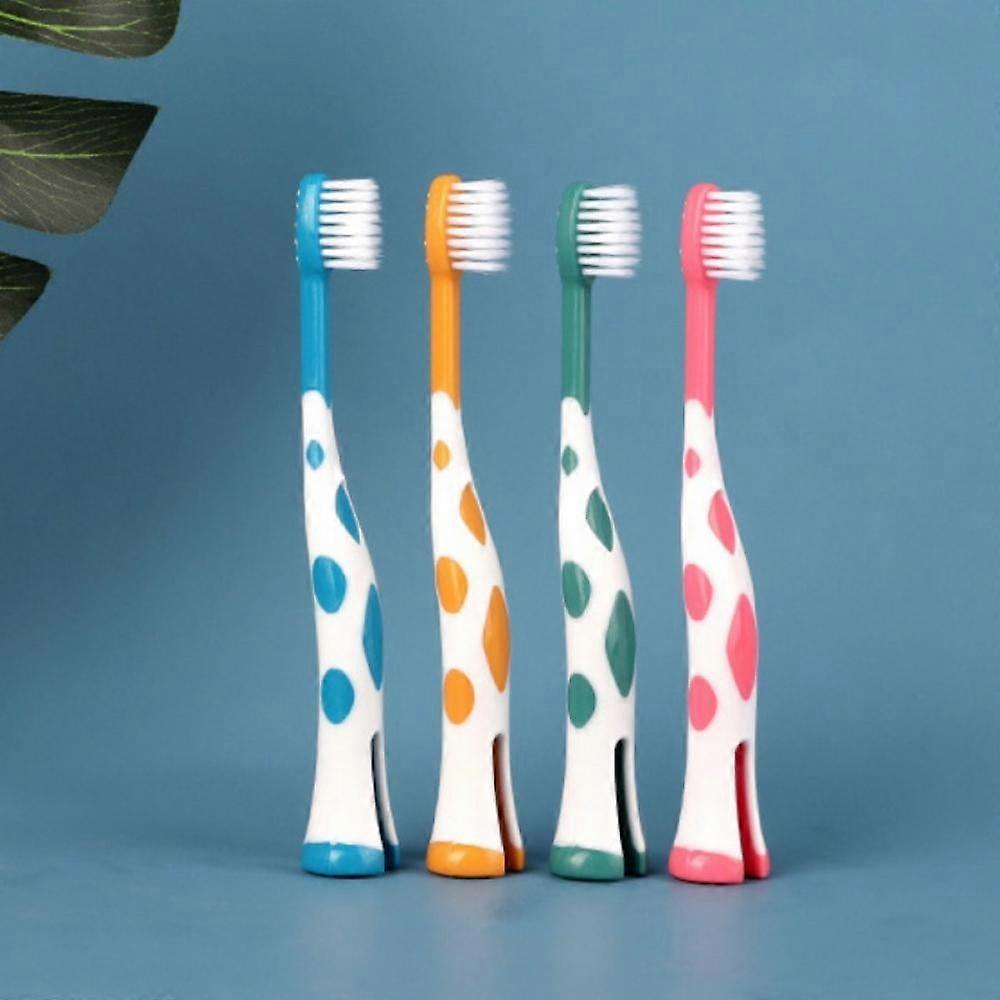 Toddler Toothbrush for 2-8 Years 4 PACK