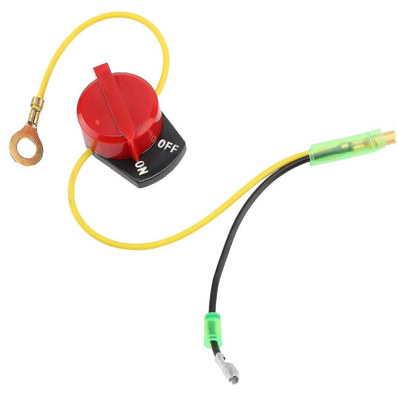 Engine Stop Kill Button On Off Switch Fit for Honda Gx110 Gx120 Gx160 Gx200 Gx240 Gx270 Gx340 Gx390