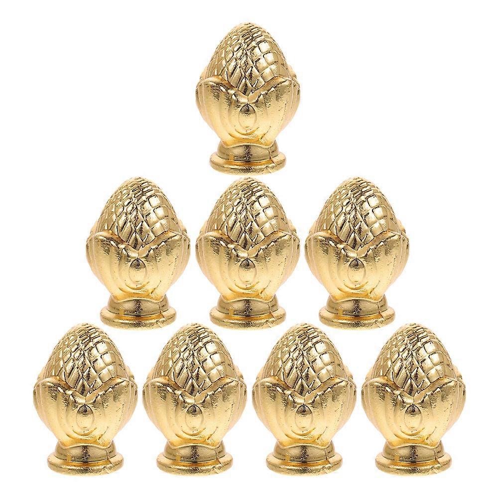 Light Screw Caps Lamp Finials Tapped for 24Pcs Lamp Finial Decoration