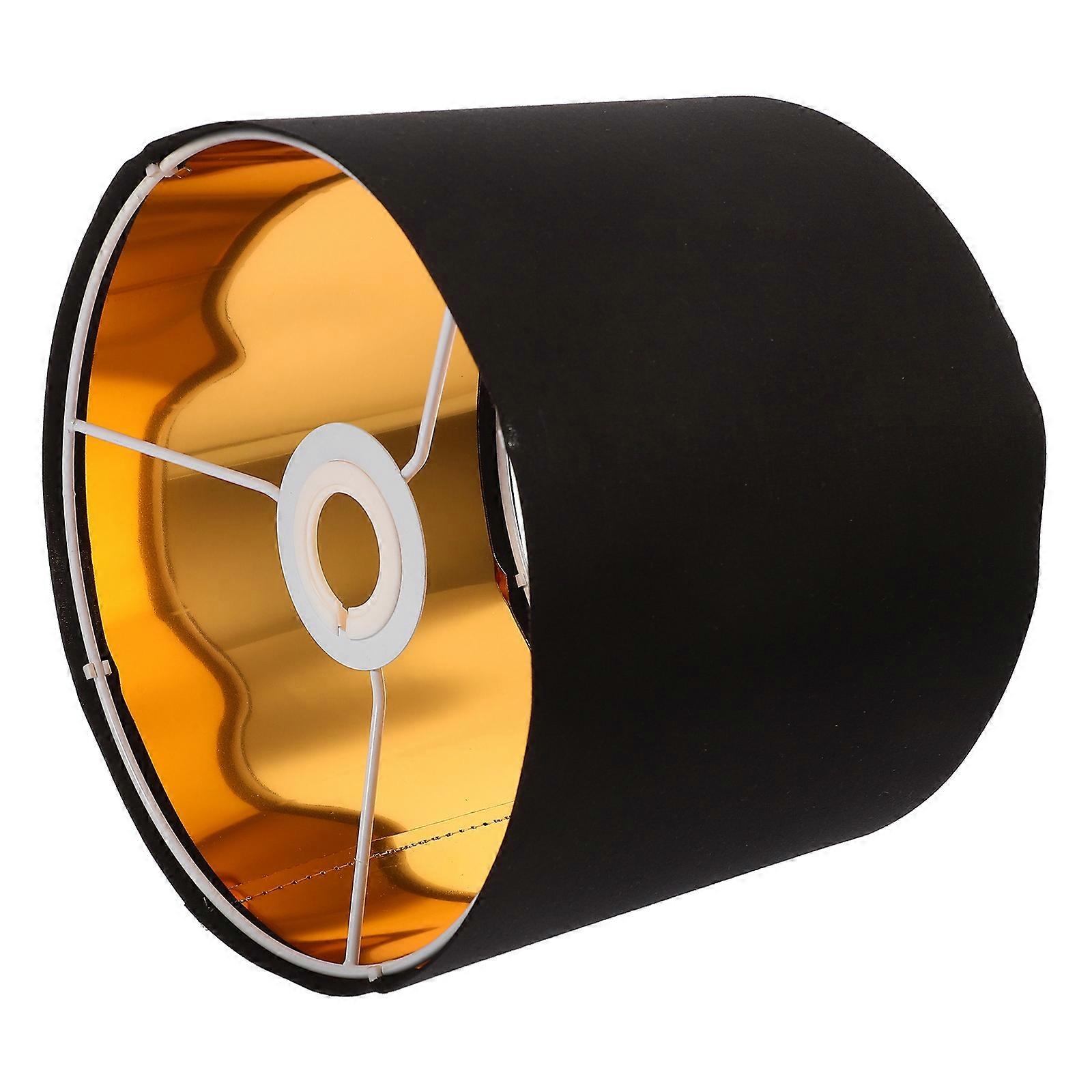 Drum Lamp Shade Round Cylinder Linen Fabric For Table Lamp Light Diffusion 1Set