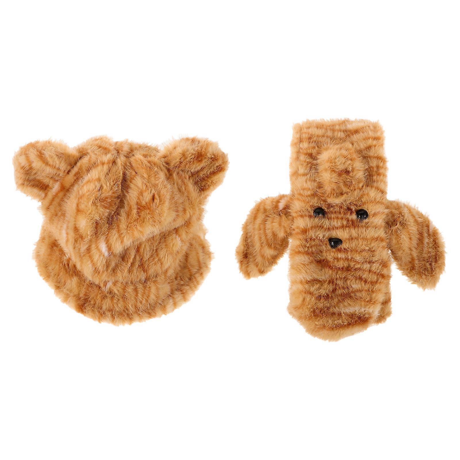 Fuzzy Beanie Cap And Scarf Set With Flattering Design For Women Ideal For Winter Comfort 5 Sets