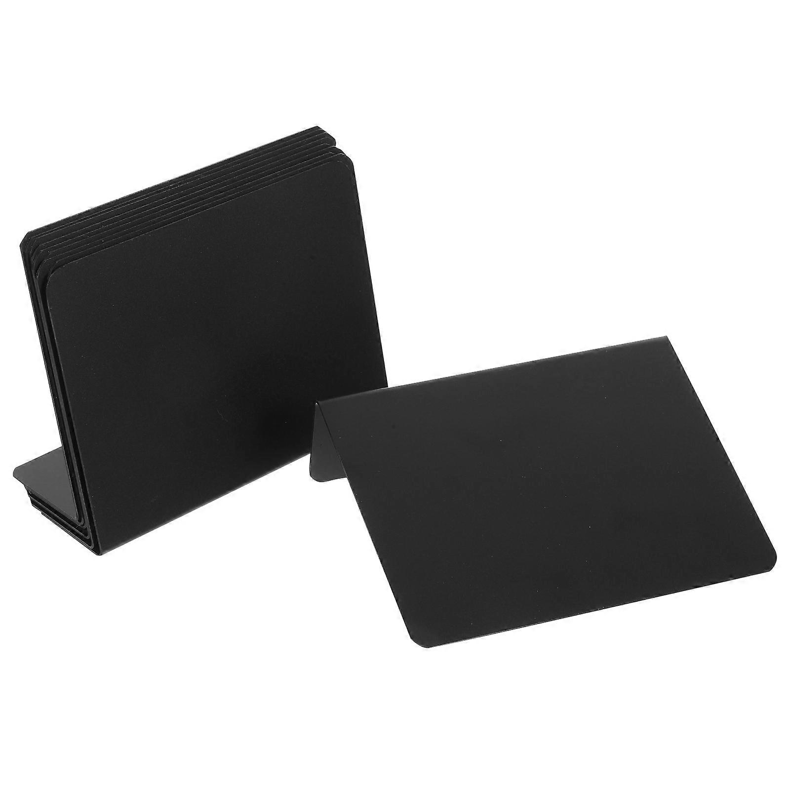 Standing Memo Boards 40 Pcs Reusable Message Boards For General Consumers And Business Owners 10X7.5CM Simple PVC Writing