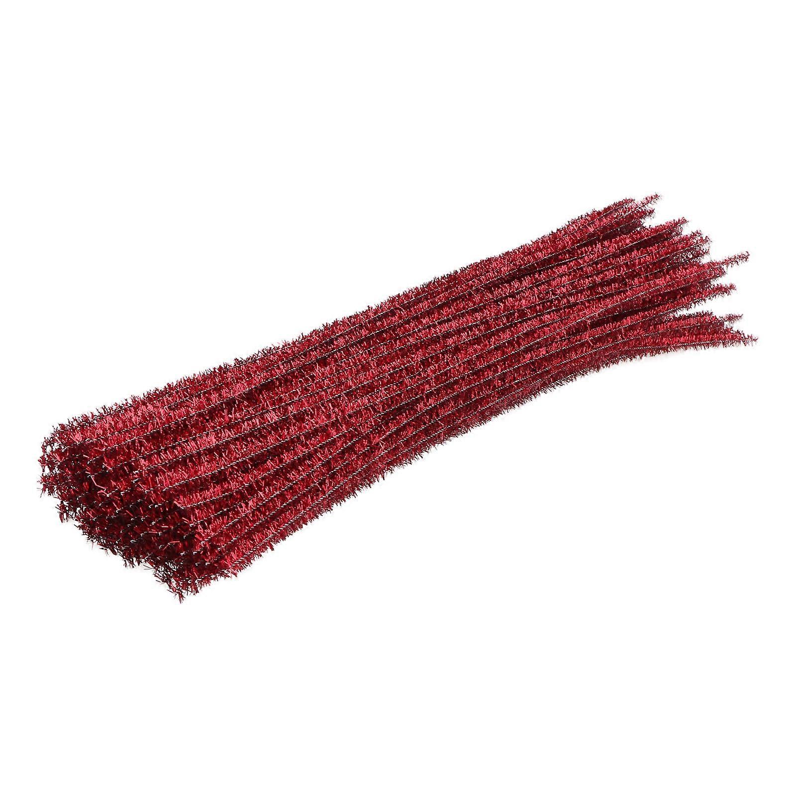 Party Favors Twisted Stems DIY Toys 2 X 100Pcs Red Plush Bars