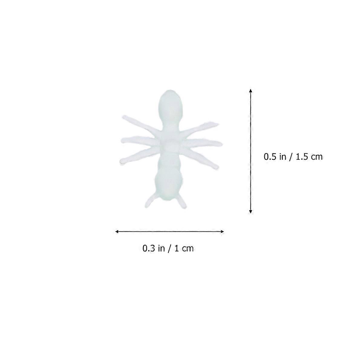 Tricky Halloween Ants 150 Pcs Prank Toys Perfect For Office Decor And Carnivals In Luminous Color With Approx Size Of 1.5x1x0.5cm