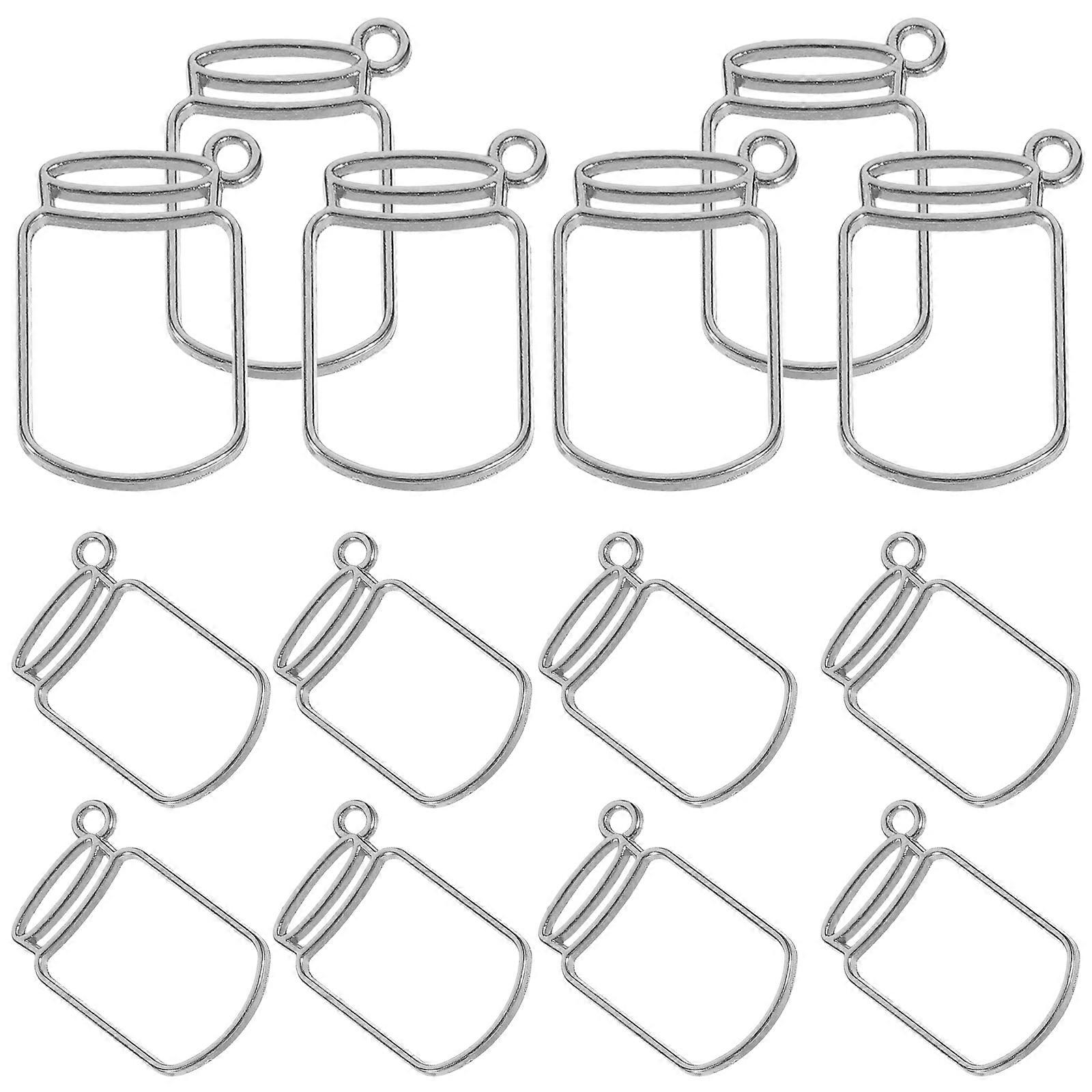 Silver Open Bezel Pendants 250 Pcs For DIY Jewelry Making Suitable For Crafters And DIY Enthusiasts Jewelry Applications