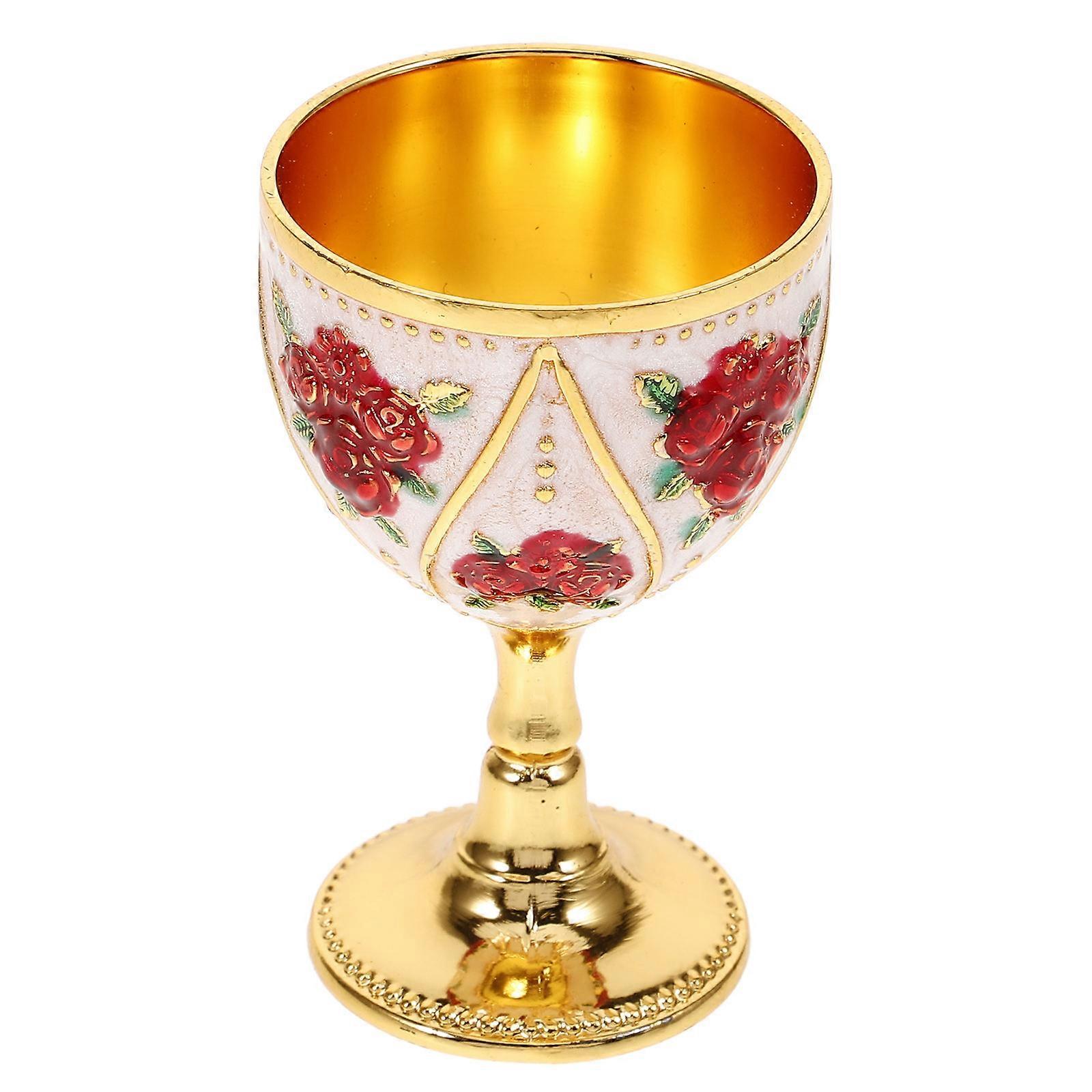Banquet Small Wine Cup Adults Metal Multi Color for 1Set