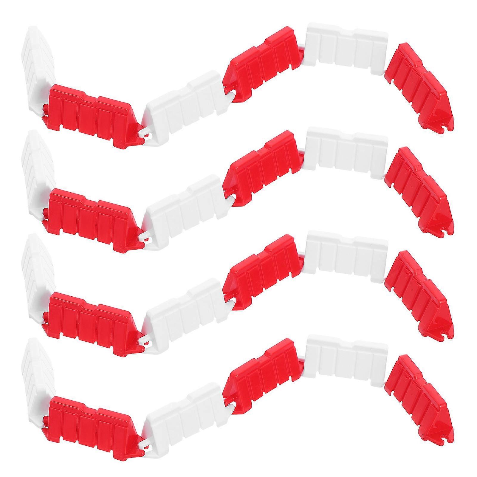 Traffic Barricade Field Fence for Race Track with 200Pcs Assorted Color