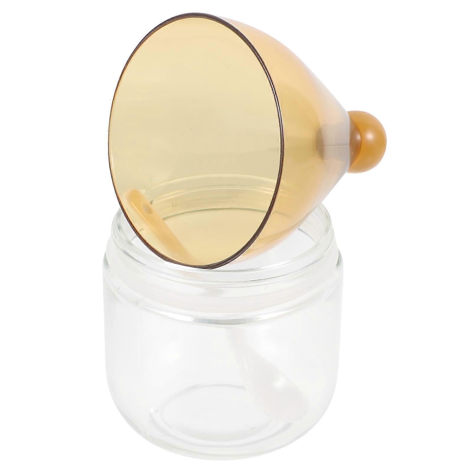 Seasoning Jar Set for Storage Use 2Sets of Seasoning Containers in Black