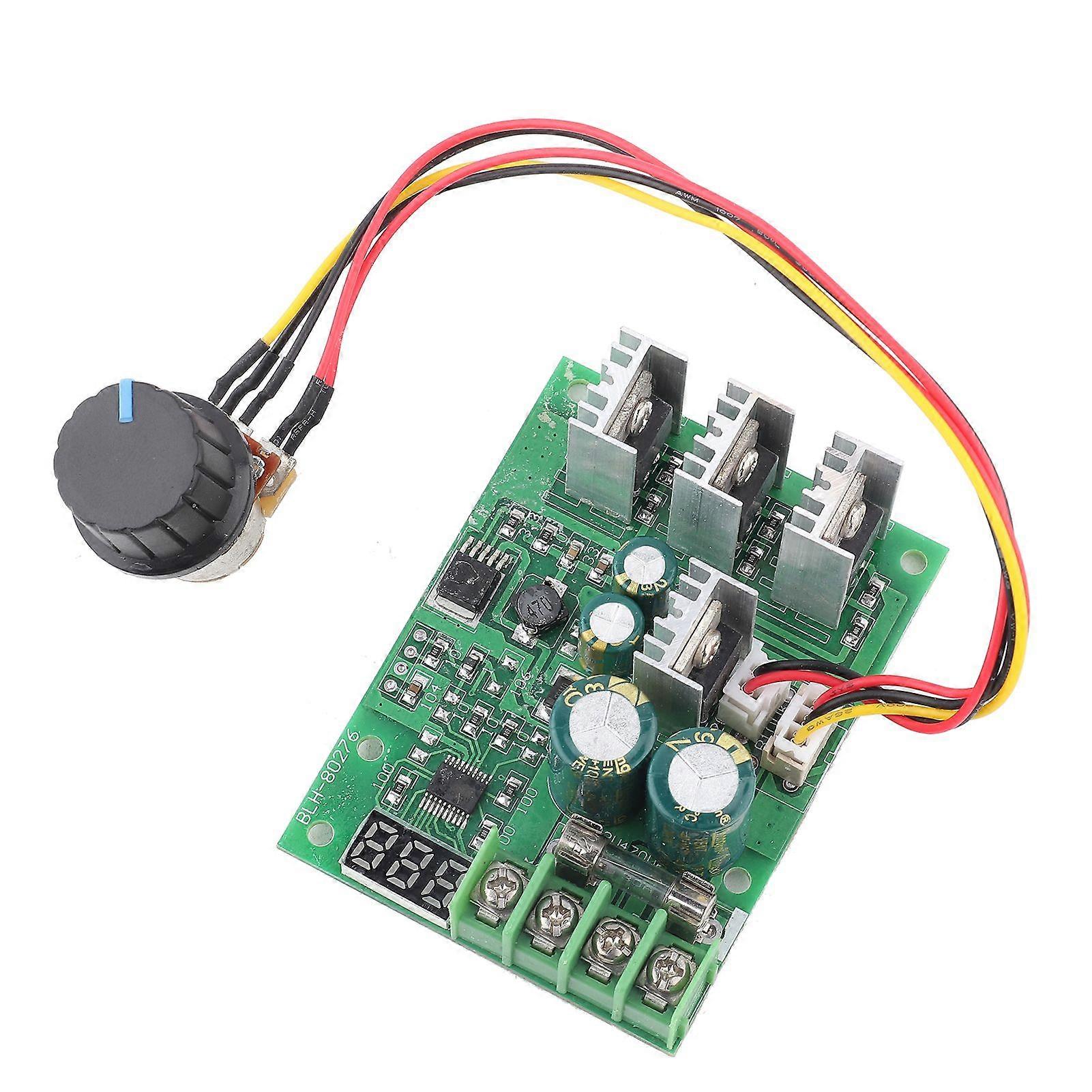 DC6-60V 30A Digital Display 0~100% Adjustable Drive Module PWM DC Motor Speed Controller