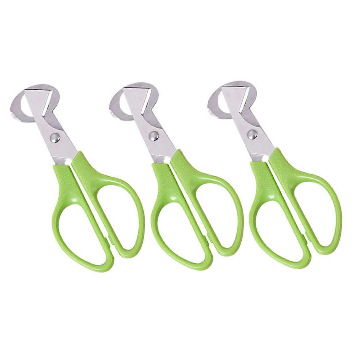 Quail Egg Scissors 3Piece Set, Egg Cutter With Slip Handle, Stainless Steel Kitchen Tools For Home Use