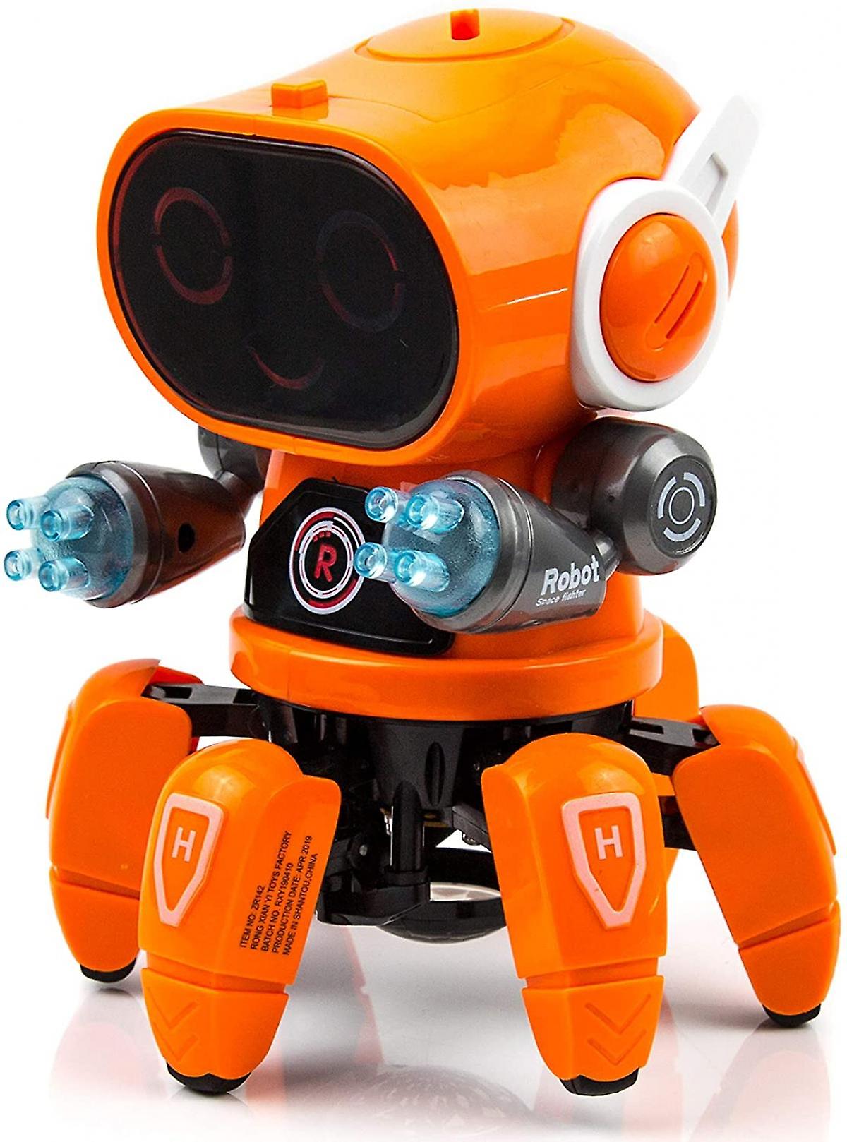 Veeki Dancing Robot, Walking Electronic Battery Operated Flashing