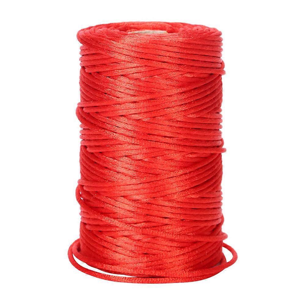 Red String Bracelet DIY Rope for Handwoven Bracelet 1 Roll