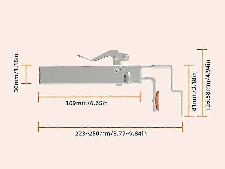 1/2PCS Fivalo Drawer Front Installation Clamps,Cabinet Door Installation Positioner