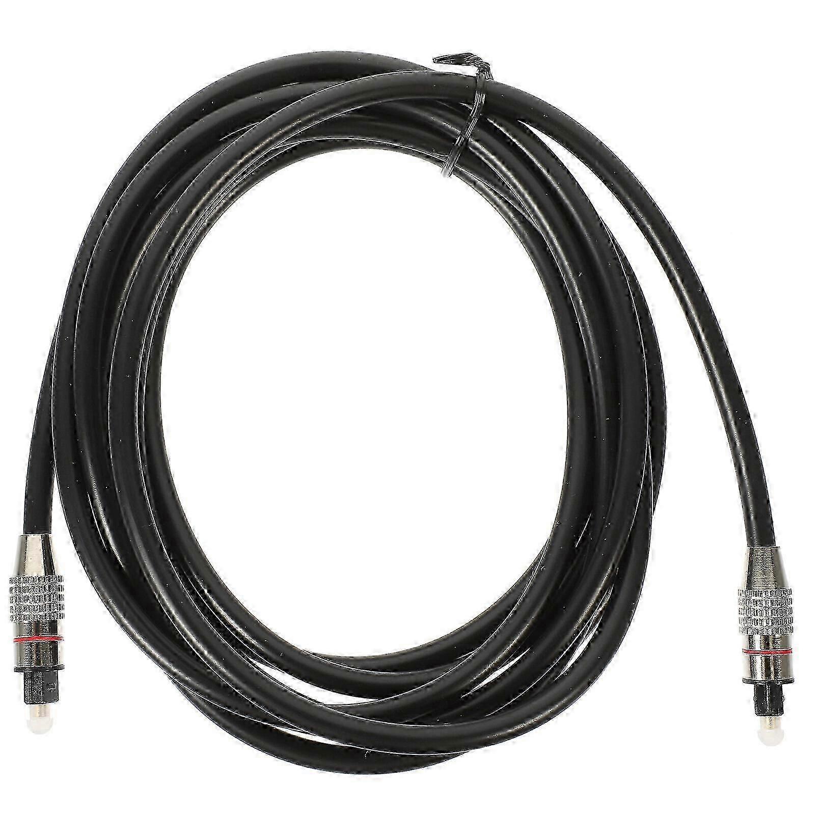 3m Optical Audio Cable for High-Quality Digital Sound with TVs and UK Audio Systems