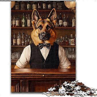 Rompecabezas de Collie para adultos y adolescentes, juguetes educativos, juegos familiares, regalos únicos para cumpleaños - PT 1455