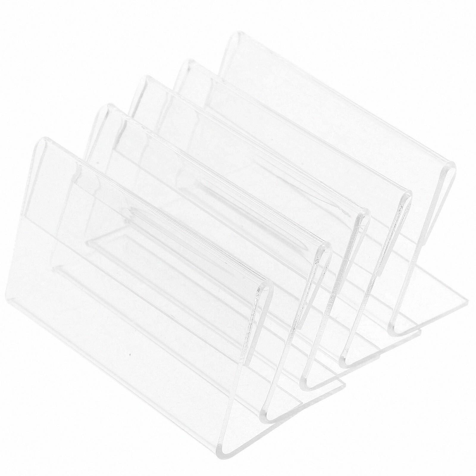 20-Pack Price Tag Stands Label Holders for Retail Displays Store Organization