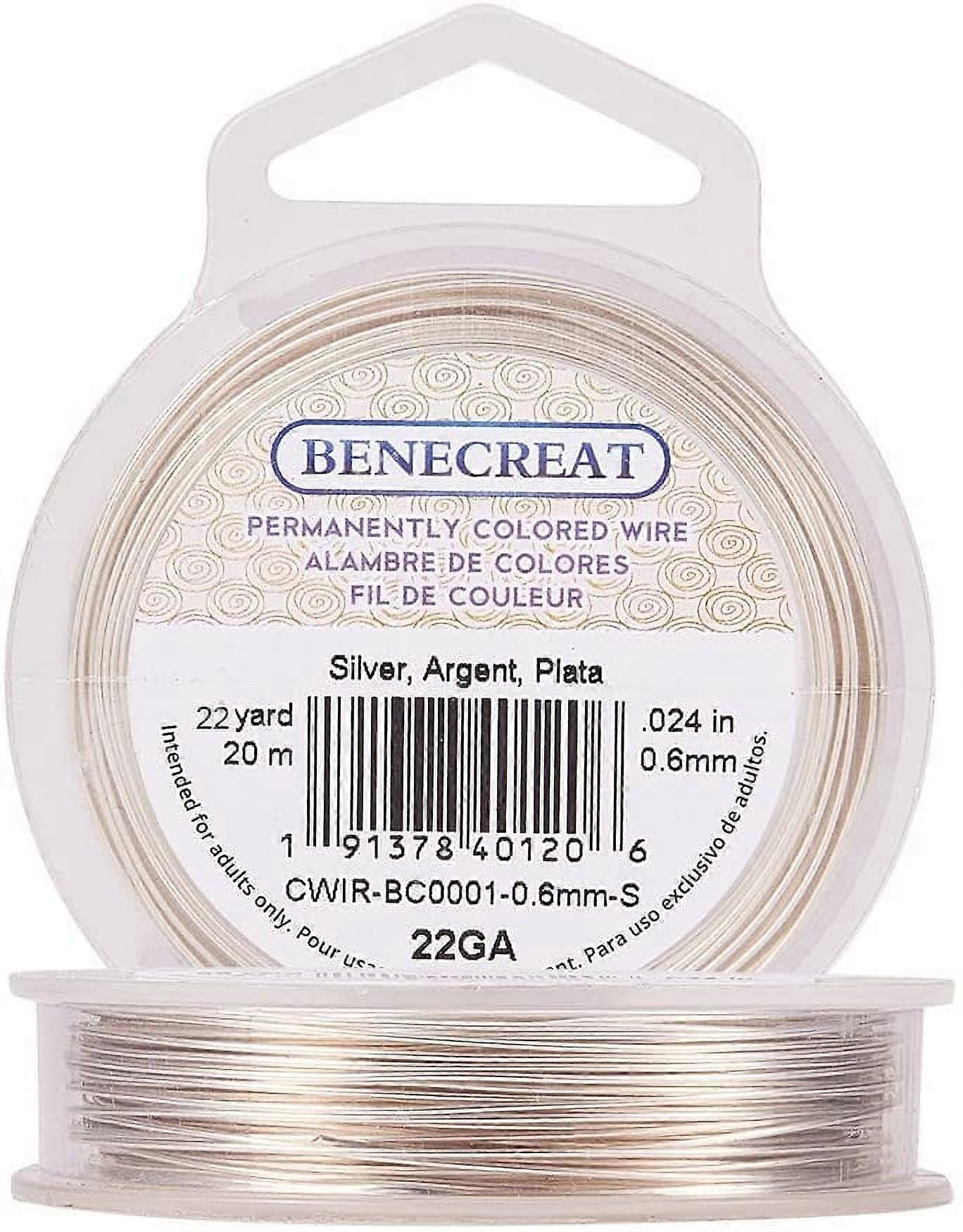 22-Gauge Tarnish Resistant Silver Coil Wire