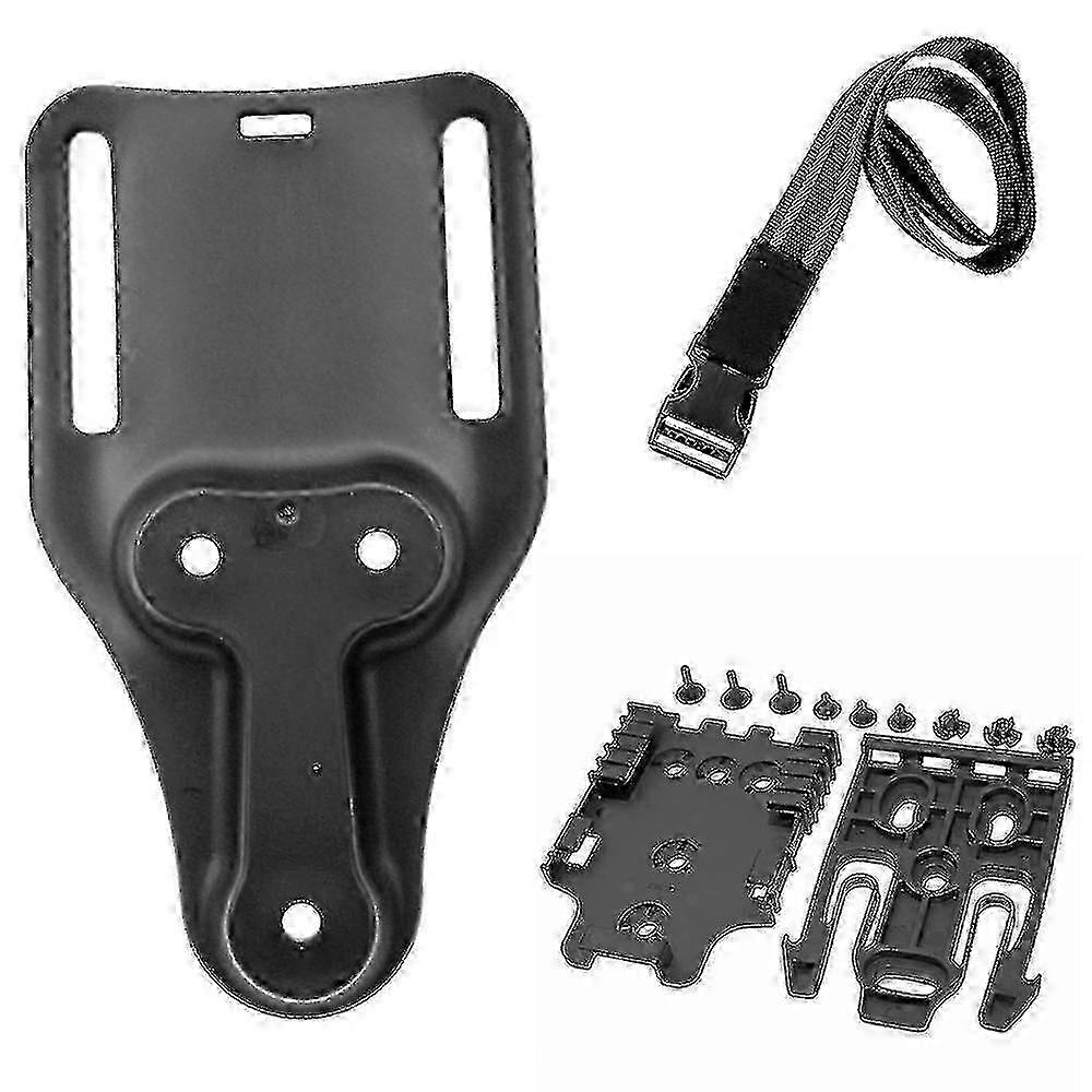 Tactical Gun Holster Accessories Qls Quick Locking System Kit Universal Hunting Low-ride Belt Paddle Drop Leg Elastic Band Strap