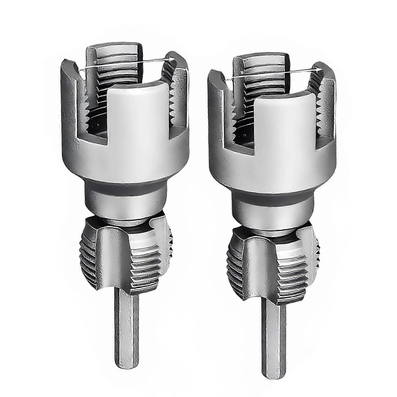 1/2inch 3/4inch Integrated Pipe Threading Tool for Indoor and Outdoor Use Pipe Threader Tool Professional Plumbing Multicolor