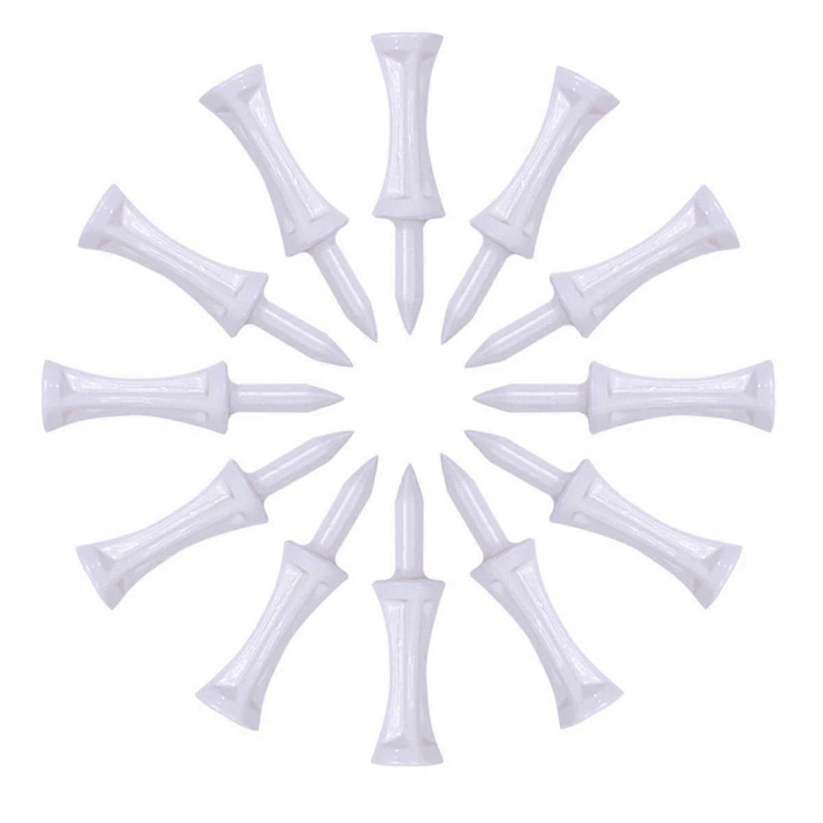 Practice golf accessories with 51mm plastic tee holder