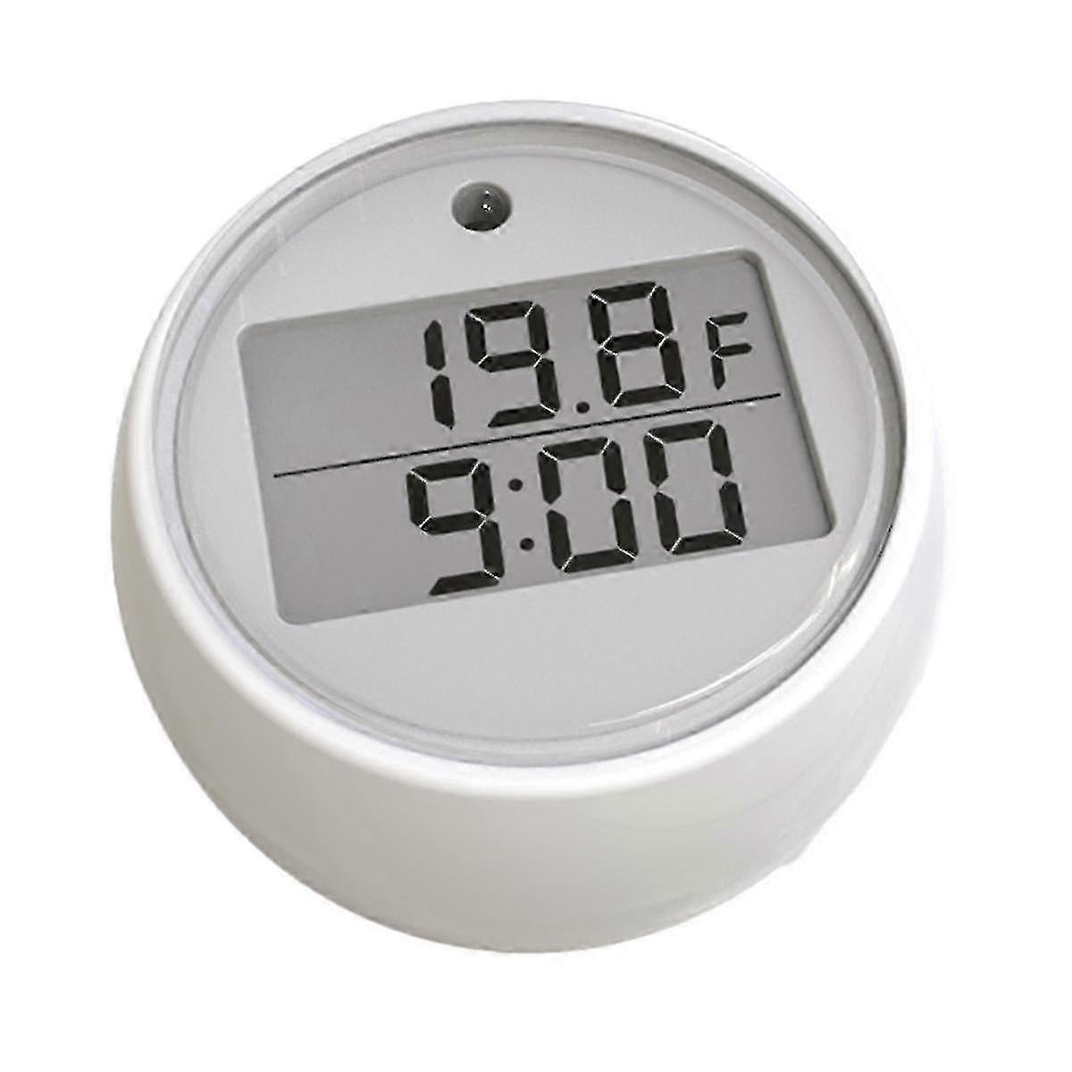 Vattentät isbadstermometer med timer, digital termometer för kallt doppvatten
