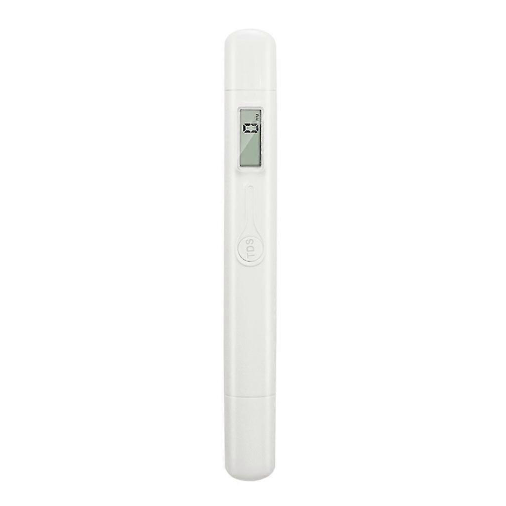 White Digital Water Quality Tester Meter Ranges 0-9990 Water Purity Tester