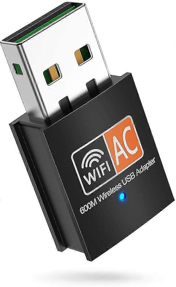 Usb Wifi Adapter 600mbps, Usb 3.0 Wireless Network Wifi Dongle With 5dbi Antenna,dual Band 2.4g/5g For Pc