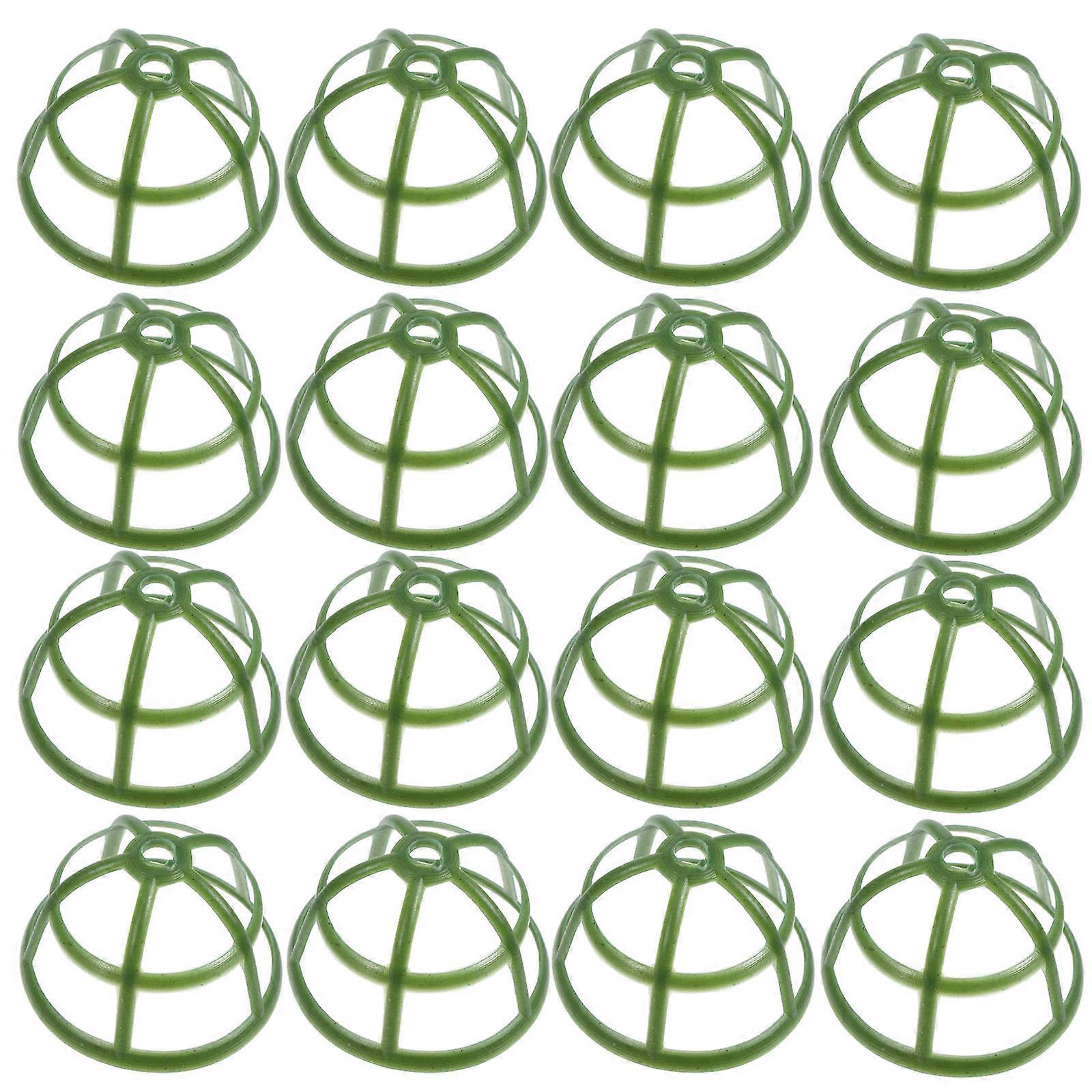 Cage à topiaires pour compositions florales à réaliser soi-même, avec 100 supports verts