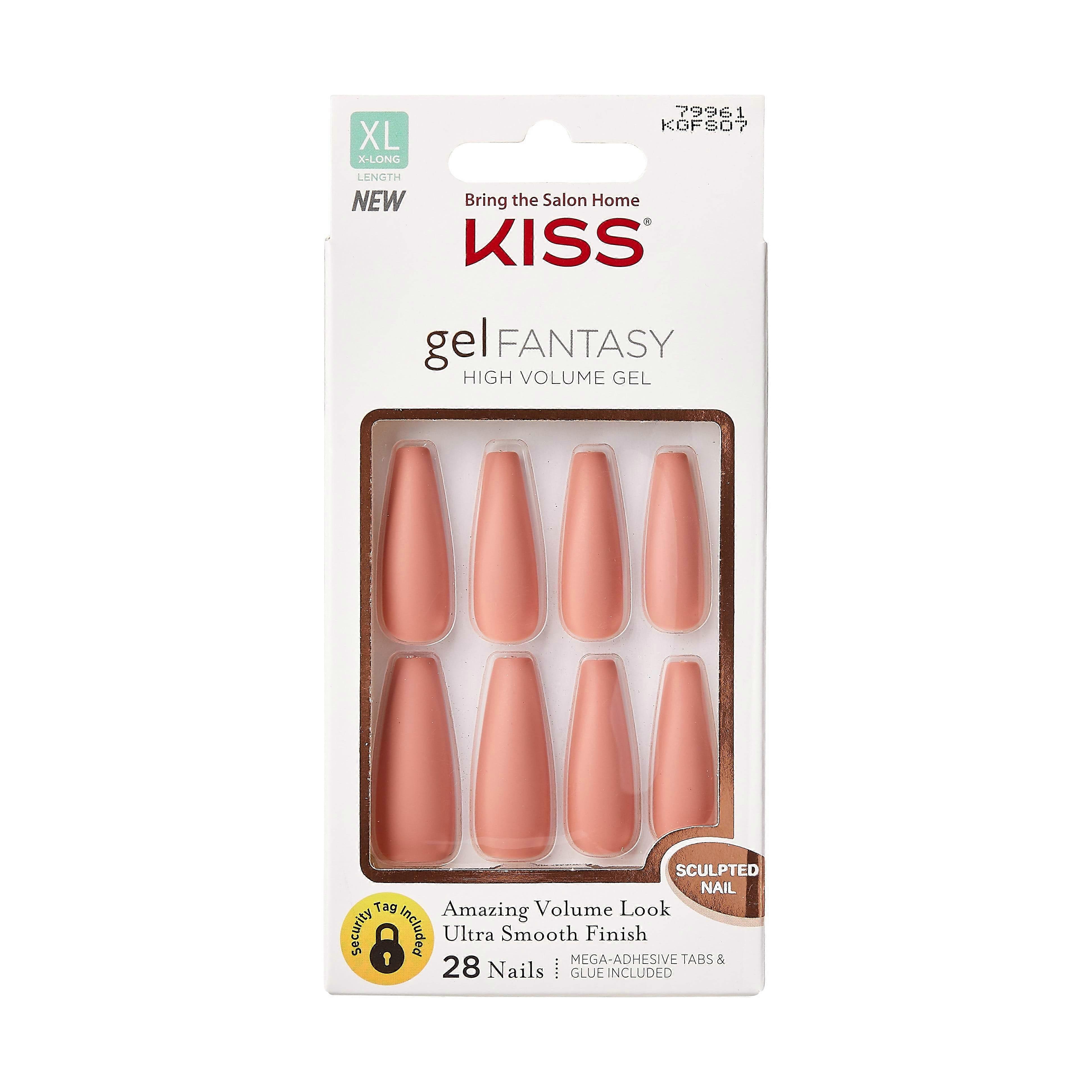 Kiss Gel Fantasy Sculpted Nails XL 指甲，Hoopla，28 片