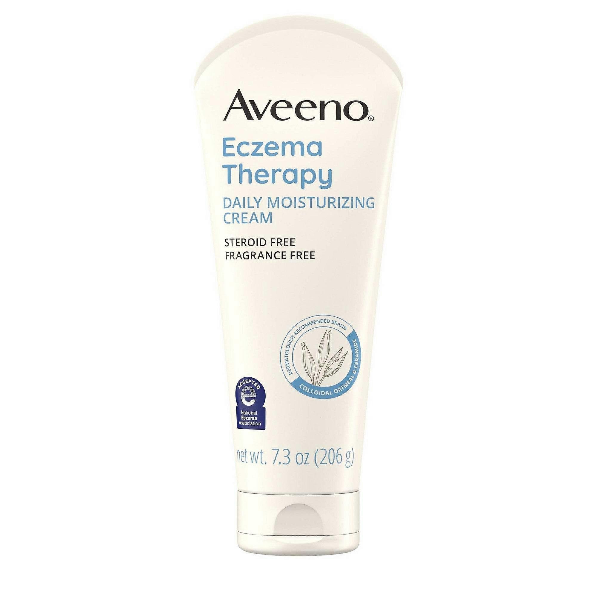 كريم الترطيب اليومي Aveeno Eczema Therapy مع دقيق الشوفان ، 7.3 أونصة
