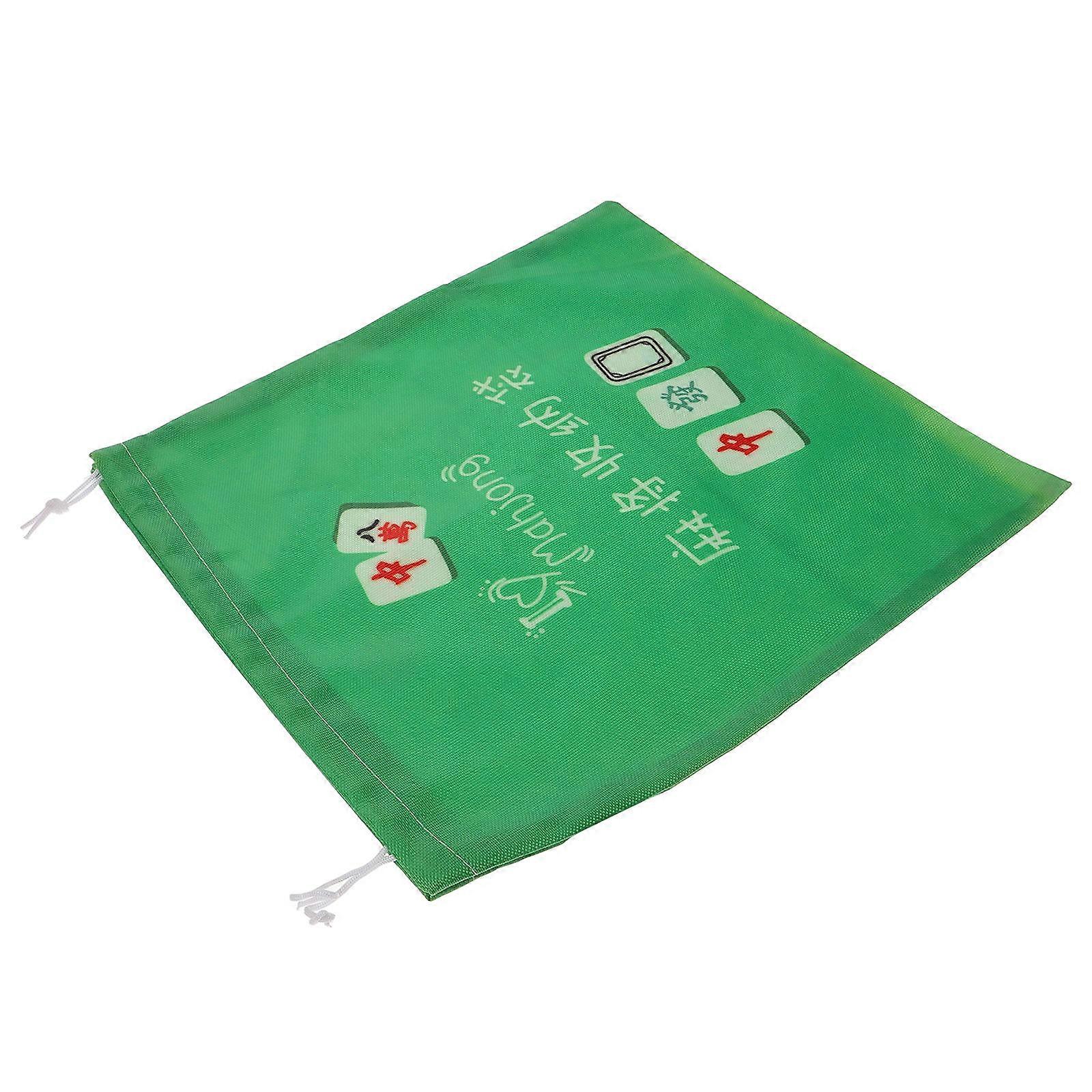 Mahjong Tiles Storage Bag Drawstring for Organizing Mahjong Tiles Pouch