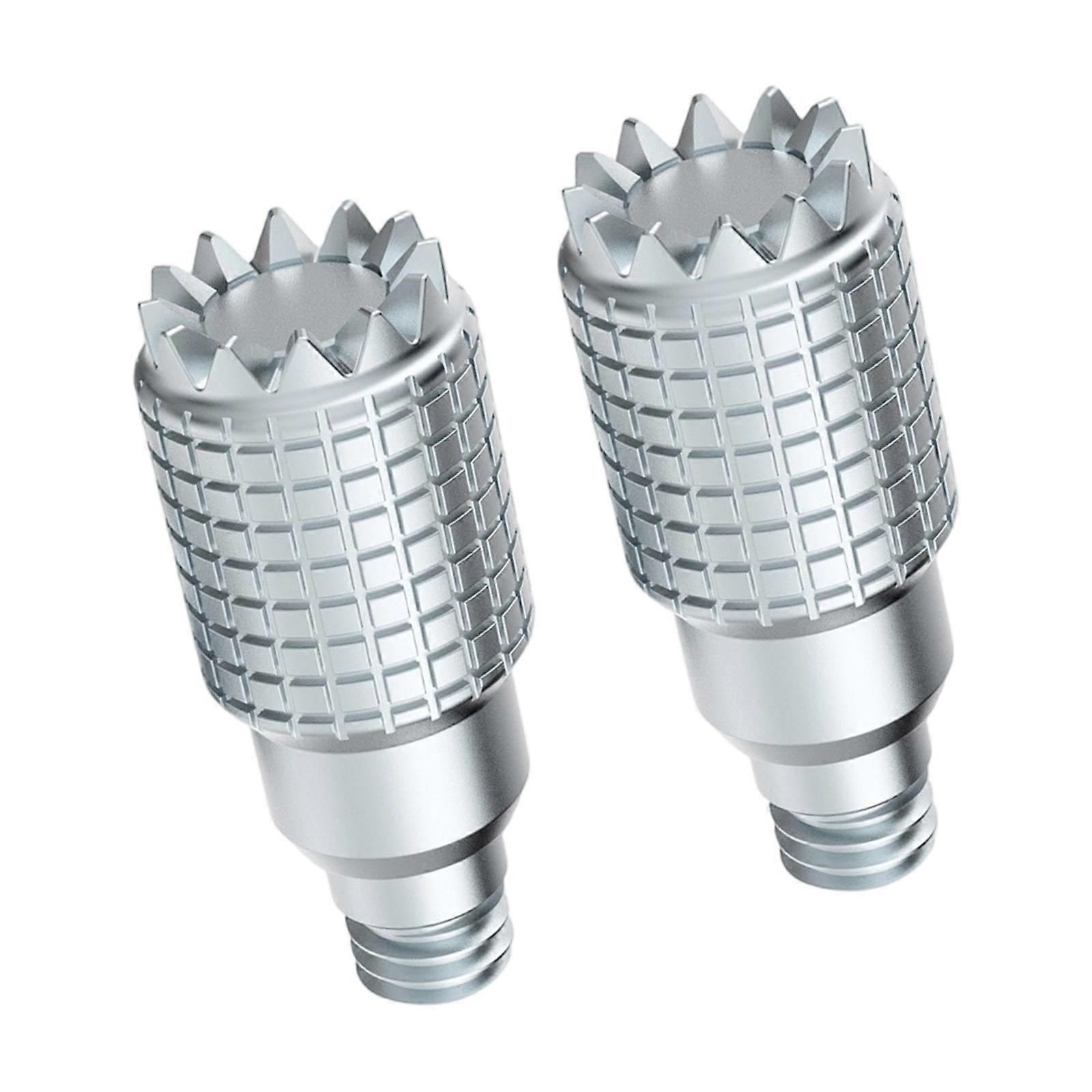 Foldable Telescoping Drones Controls Stick Quick Deployment Mechanism Universal Controller Compatibility Ergonomic NonSlip Texture  Silver