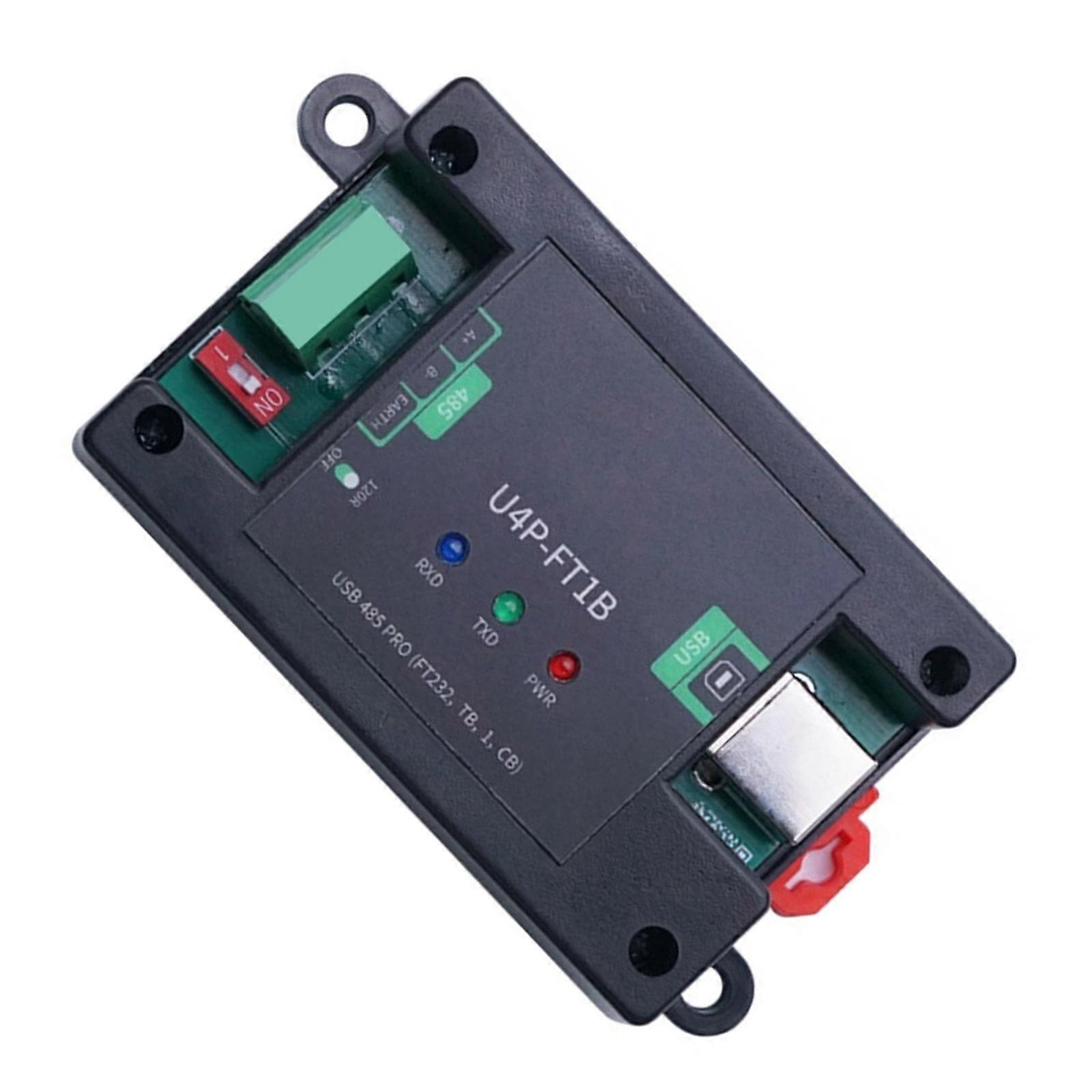 Industrial Grade USB to RS485 Serial Converter Module with FT232 Chip DCDC Power Isolation for Stable Data Transmission Multicolor