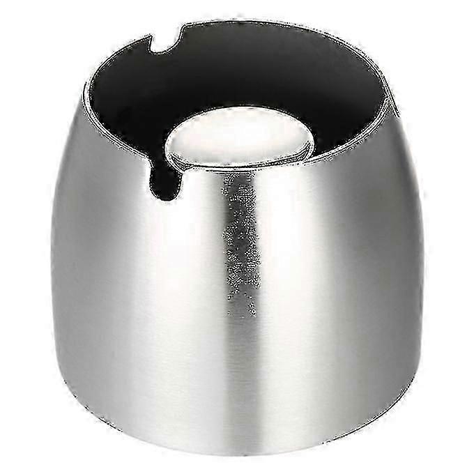 Windproof Ashtray Stainless Steel Tabletop Ashtray