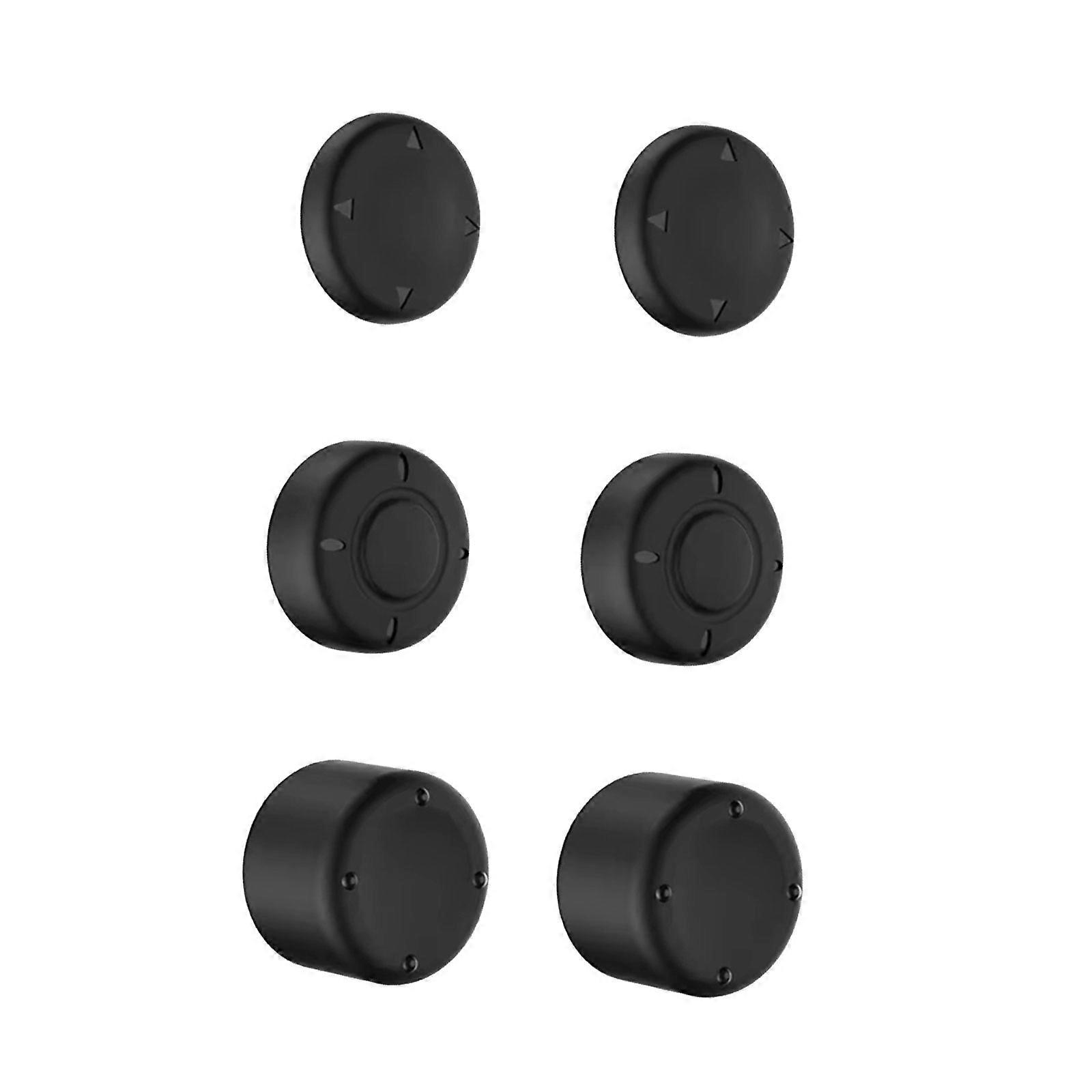 6pcs Soft Protective Caps for NS2 Controller Joystick Grip Caps Rocker Cover Replacement Thumbstick Cover Multicolor