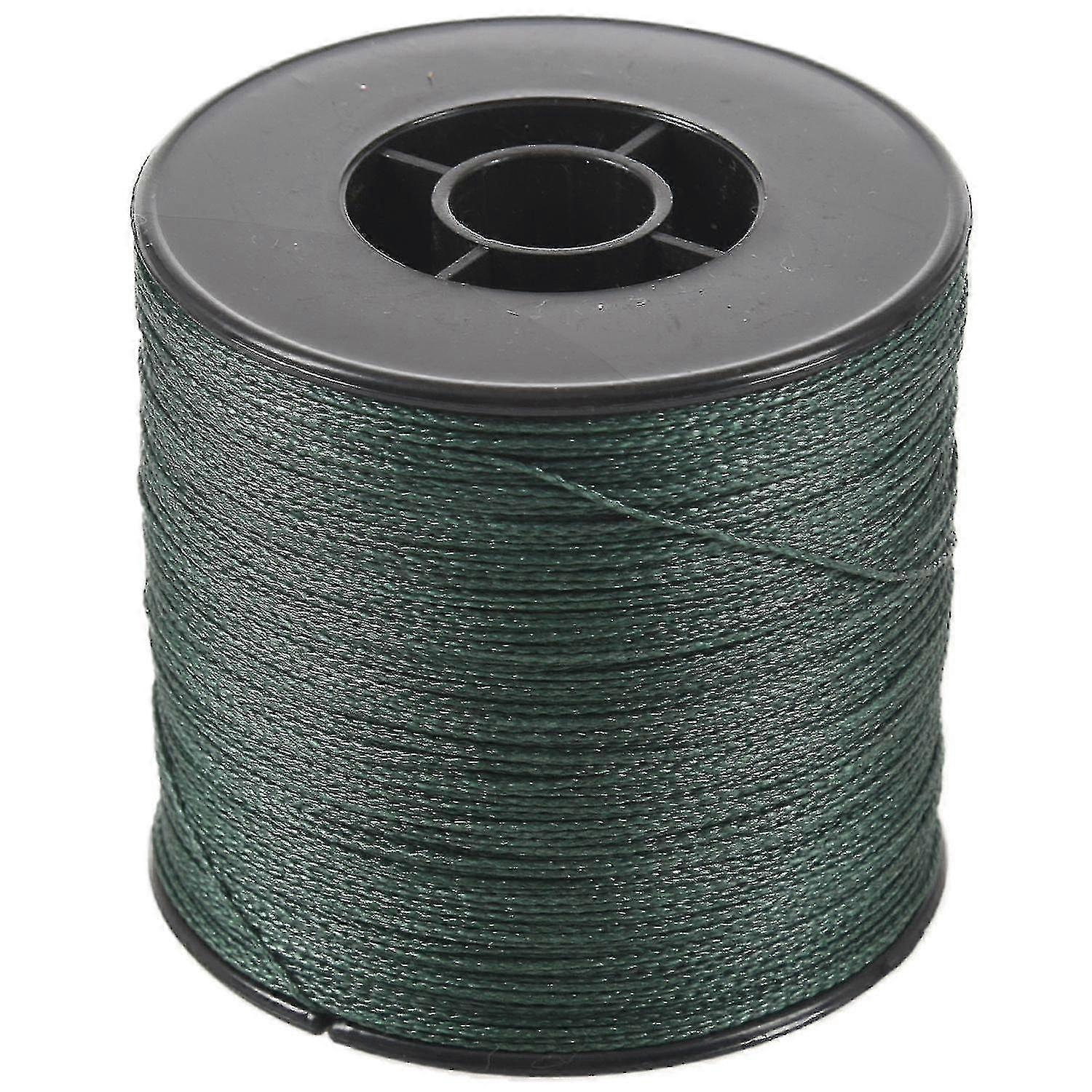 500 م 100 رطل 0.5 مم سوبر قوية مضفر خط الصيد PE 4 فروع اللون: أخضر داكن - ل
